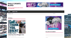 Desktop Screenshot of phillysportsblogs.com