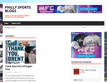 Tablet Screenshot of phillysportsblogs.com